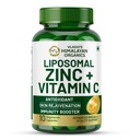 Vlado's Himalayan organic Liposomal Zinc With Vitamin C Supplement | Digestive Health | Improve Iron Absorption | Double Antioxidant & Immune Support - 10 Veg Capsules