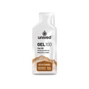 Unived Gel 100 - Vegan Energy Gel for Endurance Athletes Runners & Cyclists - 100kcal - Salted Caramel - Pack of 6