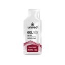 Unived Gel 100 - Vegan Energy Gel for Endurance Athletes Runners & Cyclists - 100kcal - Black Cherry - Pack of 6
