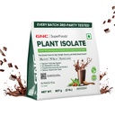 GNC Plant Protein Isolate Powder | 25g Protein Complete Amino Acid Profile with PDCAAS 1 Score | DigeZyme® For Faster Absorption | No Added Sugar | Delicious & Non-Chalky | Chocolate Hazelnut (2lbs)