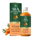 Sea Buckthorn Juice 500ml (Pack of 1) | Made from Pure Pressed Seabuckthorn Berry Pulp | Herbal Berry Juice with Natural Vitamin C, Omega 3 6 7 & 9 | No Added Sugar, Colour or Preservatives