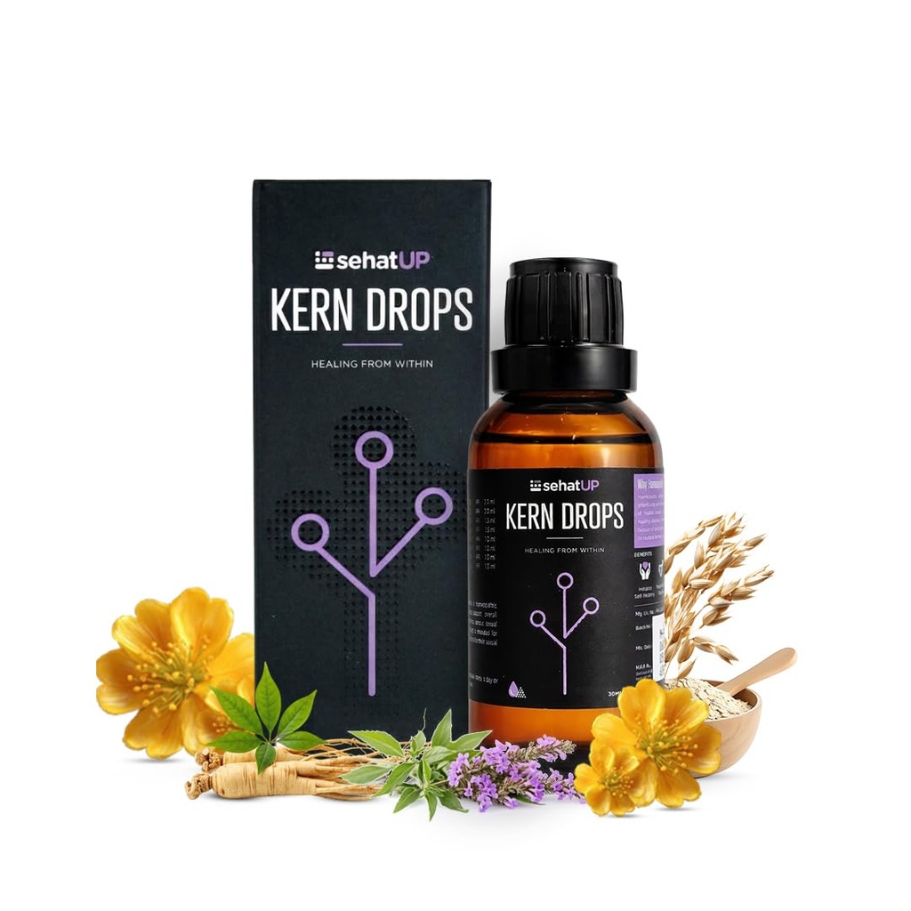 Kern Drops 30ml | Homeopathic Vitality | Male Wellness Support