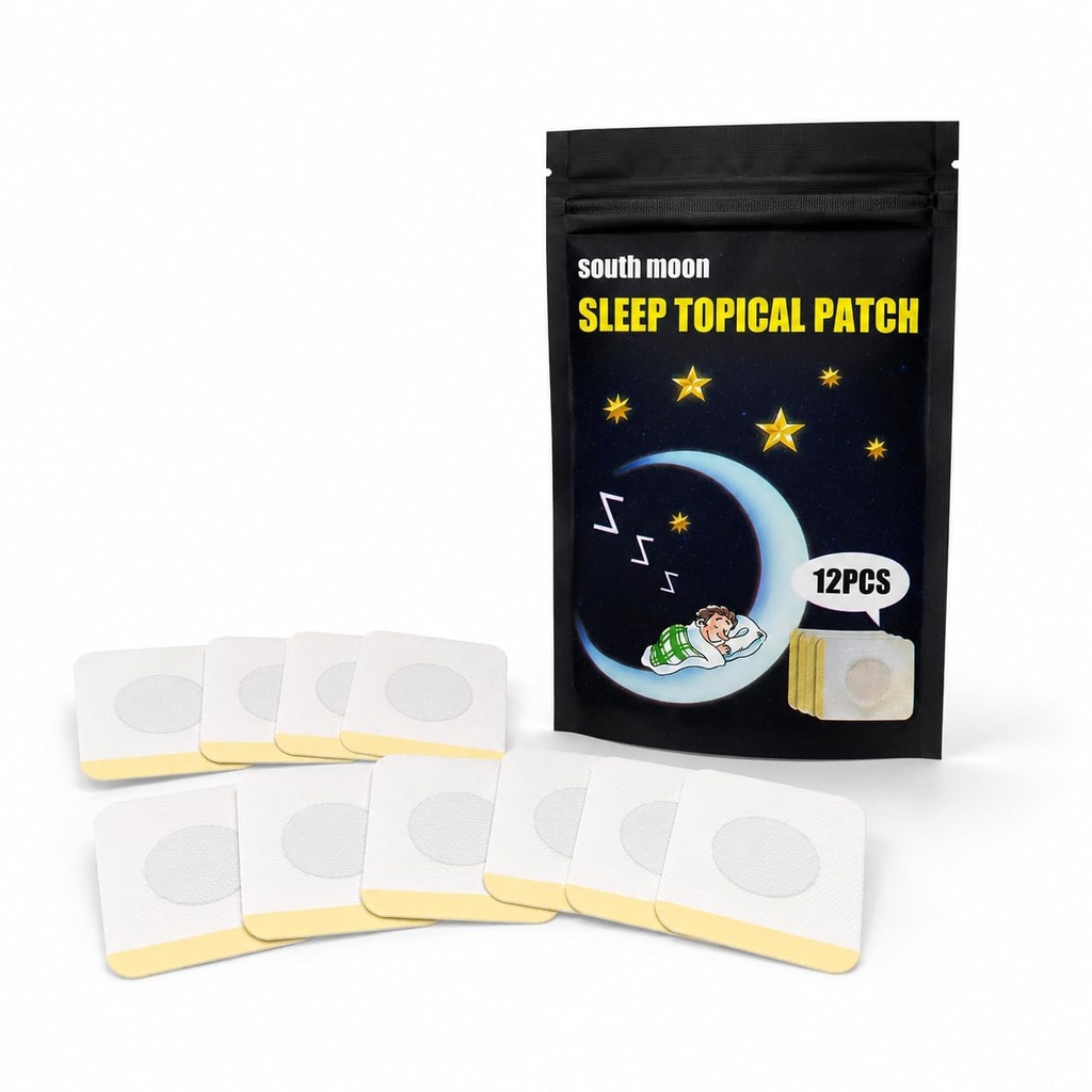 Sleep Topical Patch for Adults | Overnight Sleep Support Patch | Easy Behind Ear Application | Skin-Friendly Adhesive | Travel Friendly Night Wellness for Men & Women (Pack of 2 (24 pcs))