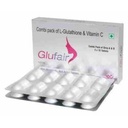L-Glutathione & Vitamin C Tablets, 2x10 Tablets for Skin Wellness Support