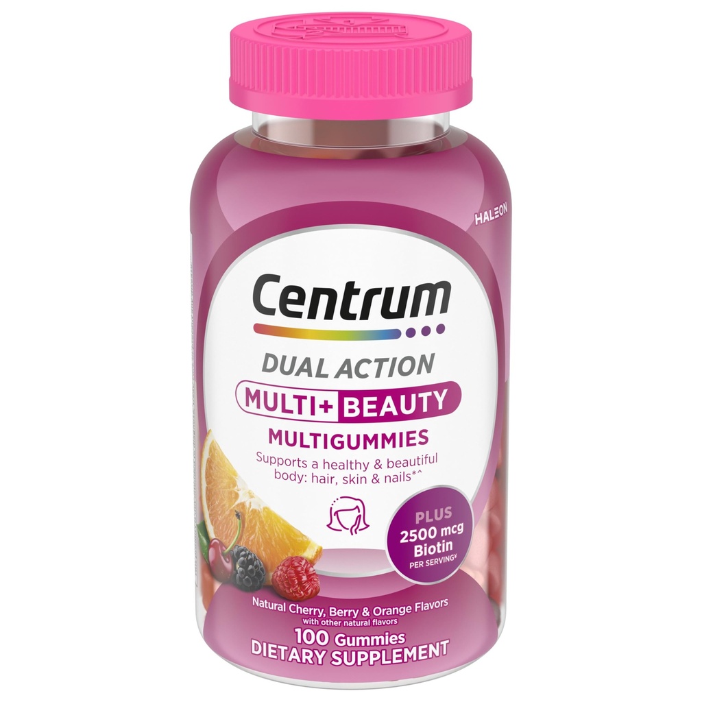 Centrum Multivitamin Gummy, 100 Count (Pack of 1)