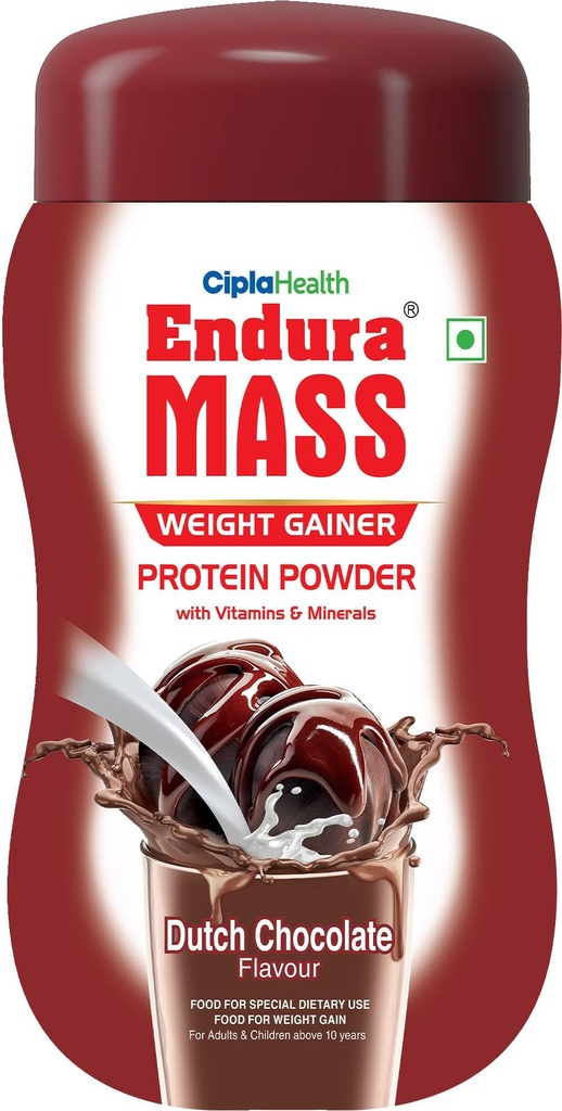 Endura Mass Weight Gainer Dutch Chocolate Flavour 500 g