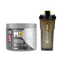 MuscleBlaze Micronised Creatine Monohydrate CreAMP Powder, 100g + Shaker
