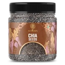 Ecoeats Chia Seeds 100 gm | Omega-3 | Non-GMO | Clean Chia for Eating | Rich in Calcium, Protein & Fibre | Whole Chia Seeds | Supports Weight Management | Jar Pack