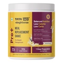 Tata 1mg Meal Replacement Shake Pro+ | Low-Carb, High-Protein Shake for Weight Management | 38g Protein, 72% Fewer Calories | Packed with Essential Nutrients | 400g