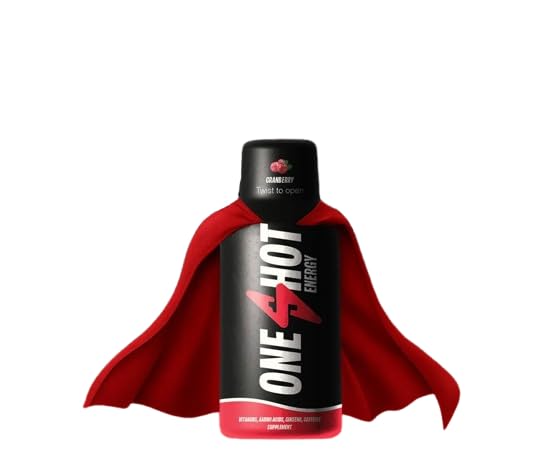 ONE SHOT ENERGY Energy Shot (Pack of 120ml 2 Shots Mix) (2 x 60ml in 1 of each Flavour Cranberry Lime)