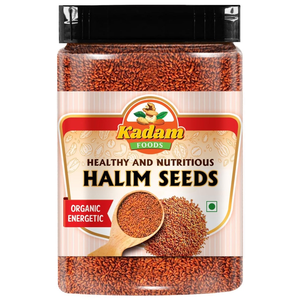 M.K. DRY FRUIT Organic Energetic Halim Seeds, Healthy and Nutritious (100g) | PACK OF 4