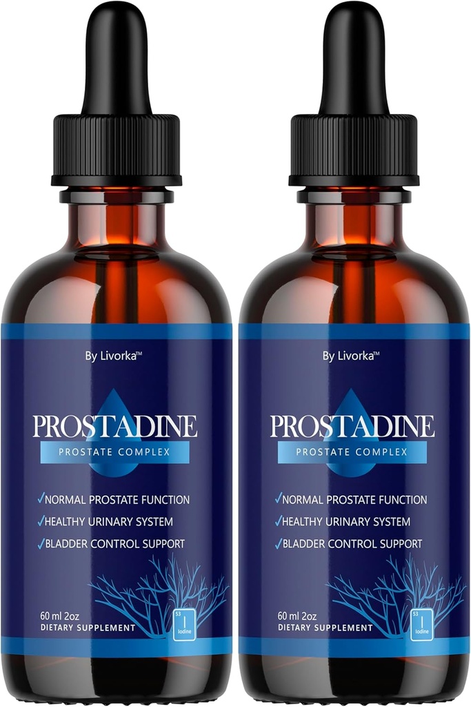 (2 Pack) Prostadine Drops - Official Drop Formula Prostadine for Men, Prostadine Reviews, Prostadine Supplement, Prostadine Natural Liquid Support, Prostadine Drop Formula, 2 Bottles for 2 Months