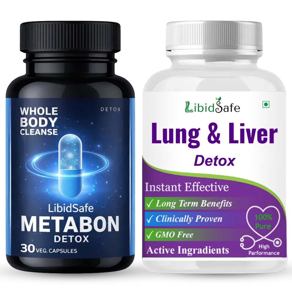Get Metabon Capsules with One Another Detox Medicine Combo Pack – Advanced Formula for Deep Detoxification and Body Purification, Superior Ingredients for Improved Cleanse and Nourishment