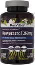 ResVitale Resveratrol 250 mg - Resveratrol Supplement for Men and Women - 120 Veggie Capsules