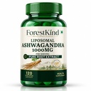Liposomal Ashwagandha 1000mg Capsules for Men & Women, Pure Ashwagandha Root Extract, Withania Somnifera Adaptogen Supplement for Stress & Cortisol Support, Energy, Stamina, Endurance, Strength, Calm, Focus, Vitality & Recovery, 120 Veg Capsules