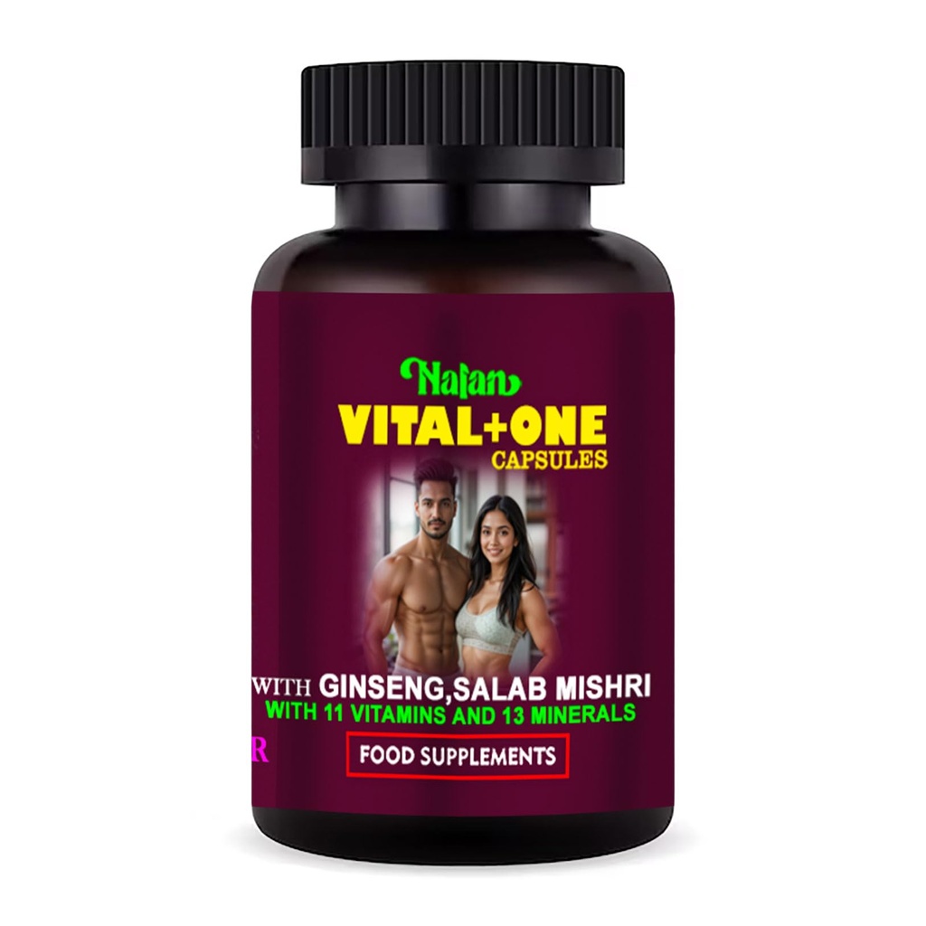 Nalan® VITAL+ONE 30 CAPSULES | Energy, Vitality, And Power