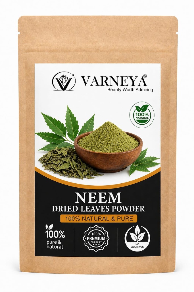 Naturals Organic Dried Neem Leaves 100g | Pure Neem Patta | 100% Natural Ayurvedic Herb | No Preservatives | Premium Quality (Pack OF 5)