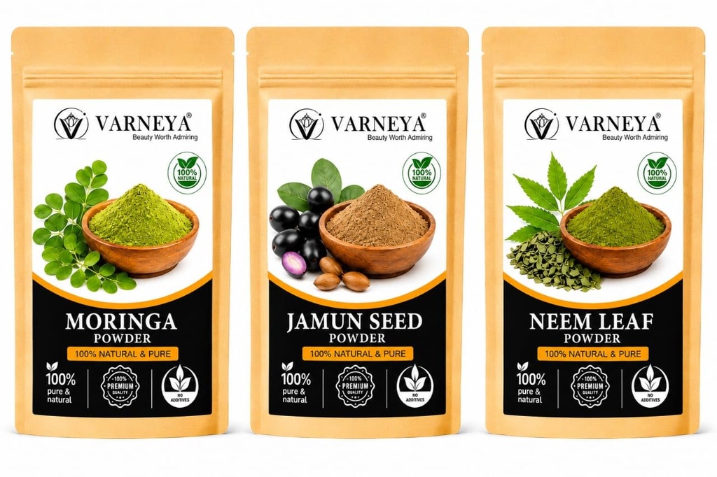Herbal Nutrition Essentials Pack of 3 | Premium Herbal Powders