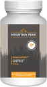 Mountain Peak Nutritionals Osteo Supplement - Organ & Strong Bone Support, Promotes Bone Health - With Vitamins D3, K2, Calcium, and Magnesium - Bone Building & Strengthening (120 Vegetarian Capsules)