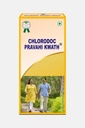 CHLORODOC RAS Pravahi Kwath Ayurvedic Daily Wellness Herbal Supplement | Wheatgrass, Alfalfa, Tulsi, Pudina & Plant Chlorophyll (1000ml)