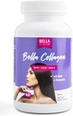 Bella All Natural Collagen Colageno, Hair, Skin and Nails, 60caps