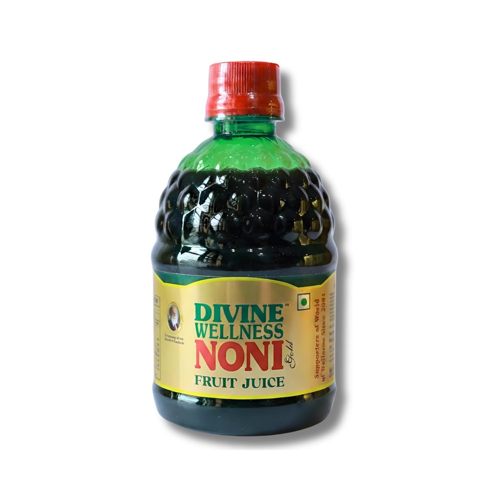 Divine Wellness Noni (400 ml) - Raw Unfiltered | Natural Detoxifier | No Additives | No Preservatives |Everyday Wellness Tonic