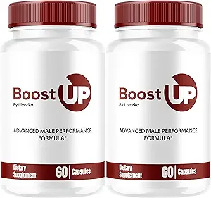LIVORKA Boost Up Advanced Formula Supplement for Men - 120 Capsules, Pack of 2