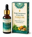 Nabhi Oil for Weight Management & Body Detox 30ml | Ayurvedic Herbal Belly Button Oil | Supports Digestive Wellness, Metabolism Balance, Relaxation & Daily Self-Care for Men & Women (Pack of 1)