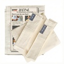 Wet Pack | Satvic Lifestyle | Cotton Patti | Body Detox | Place on Head, Neck, Abdomen | Pain relief | Cloth bag & Manual Included | Pack of 1