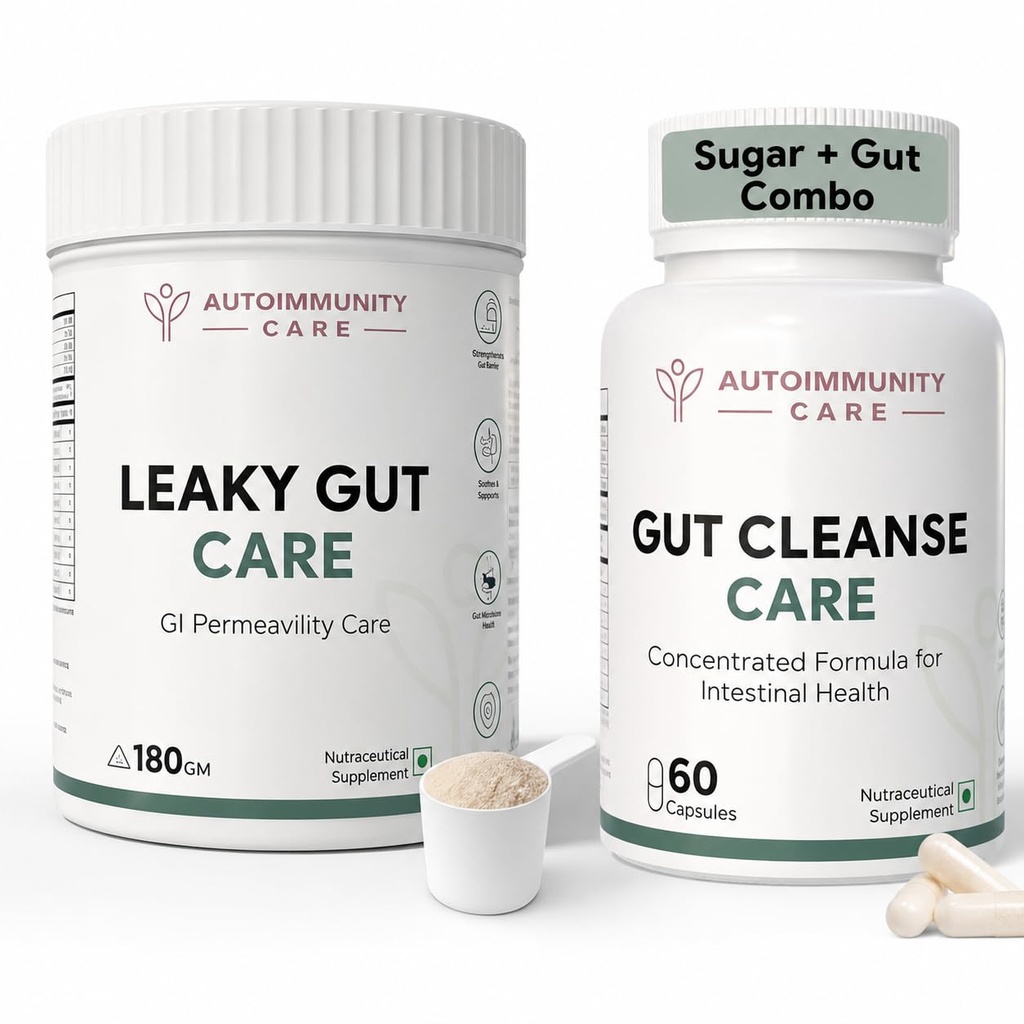 Autoimmunity Care Gut Cleanse and Autoimmunity Care Leaky Gut Care Bundle
