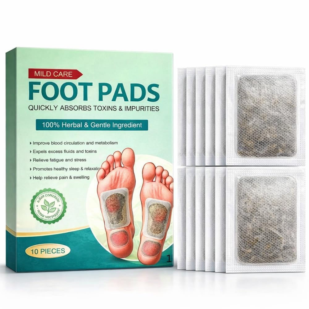 Detox Foot Patches, Pack of 10