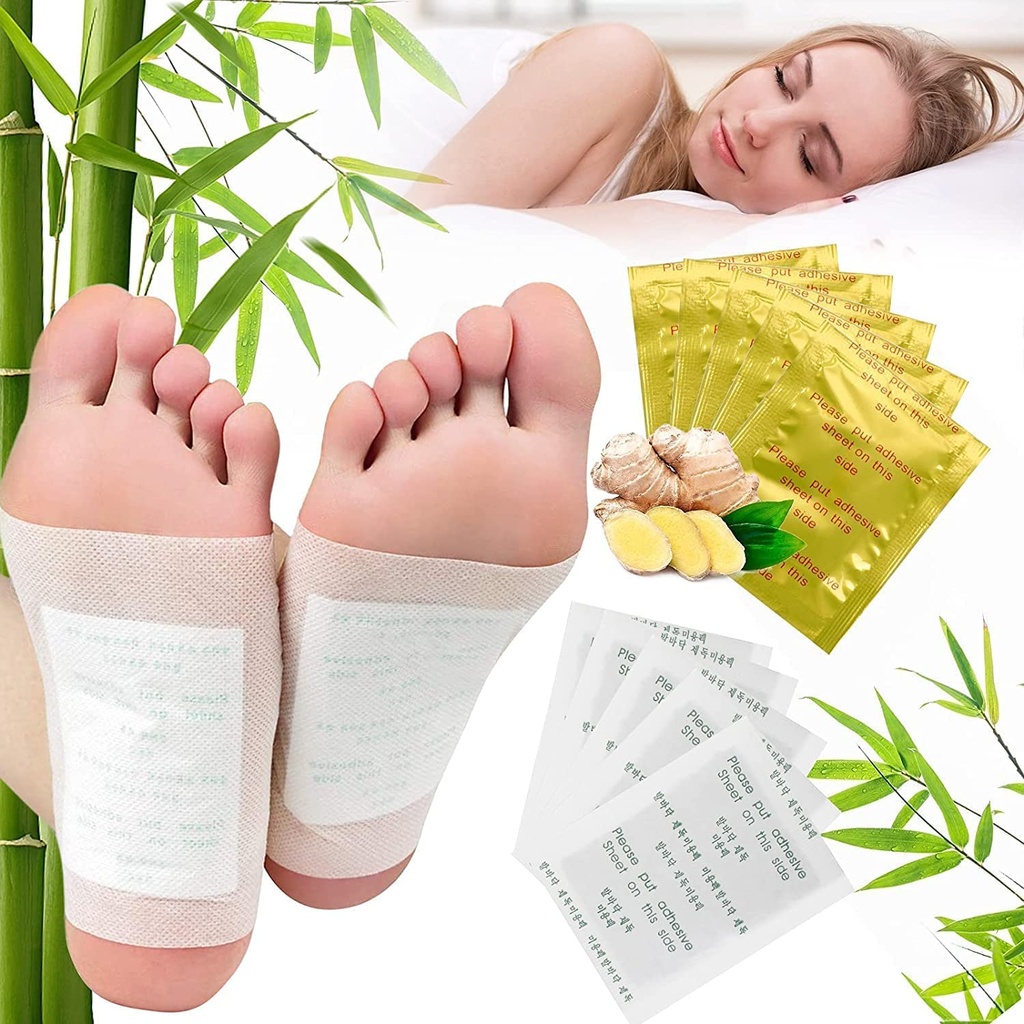 Detox Foot Patches, 3 Boxes = 30 Patches