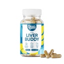 Organic Supp Liver Buddy – Powerful Liver Detox & Support | Helps Cleanse, Strengthen & Improve Liver Function | 16 Pure Ayurvedic Herbs Formula | 60 Capsules (Pack of 1)