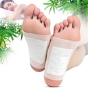 Herbal Foot Detox Pads for Toxin Removal | Pain Relief Foot Patches for Feet Cleansing | Natural Ingredients for Sleep Aid | Overnight Use | Toxin Removal with Bamboo Vinegar and Acupoint Micro-Massage Technology (40 PAD)