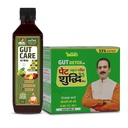 Jeena Sikho Ayurvedic Liver Detox & Gut Cleanse Combo Kit | Herbal Digestive Support | Helps Reduce Acidity, Bloating & Improve Digestion | Natural Body Detox & Immunity Booster