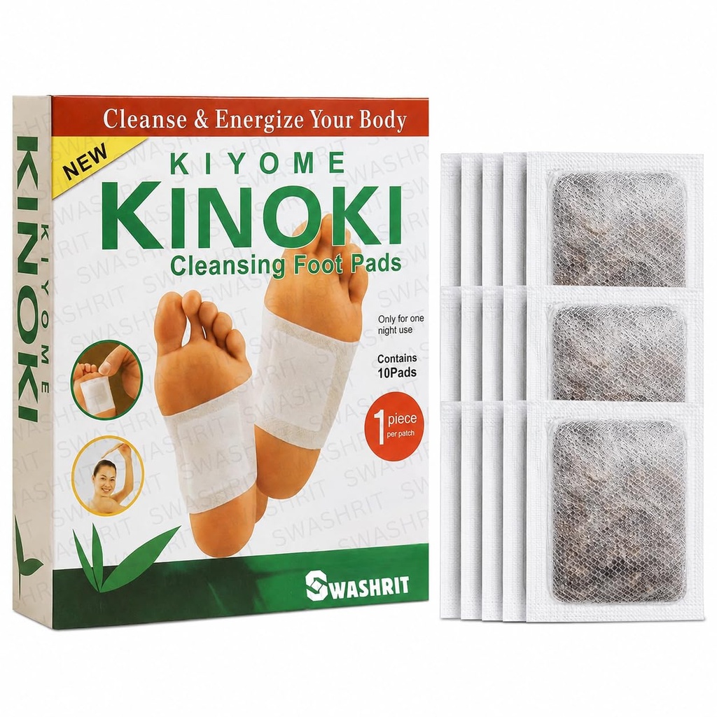 Herbal and Gentle Ingredient Foot Pads - (10 pieces,Pack of 1)