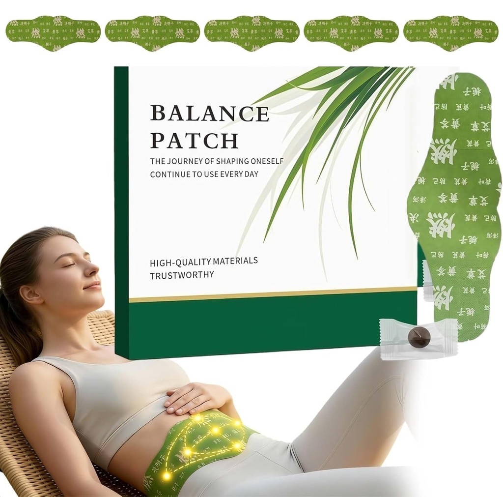 Natural Navel Stickers for Detox & Slimming | Japanese Herbal Belly Button Patch | Infused with Mugwort & Traditional Herbs for Belly Fat Support, Body Shaping & Reducing Bloating (5 Patch)