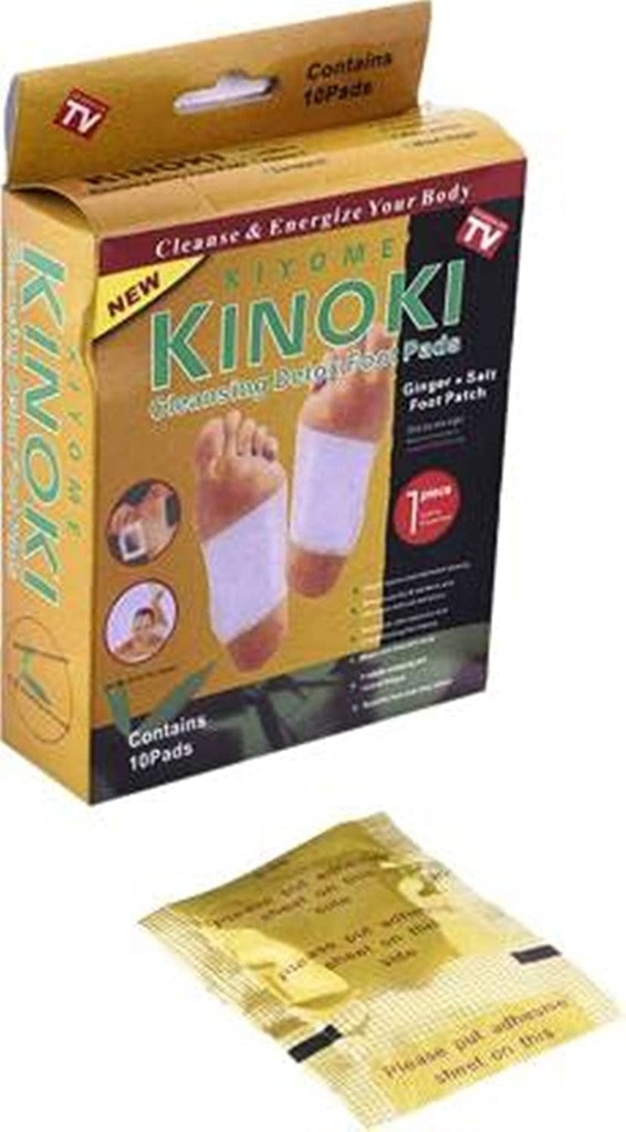 Adhesive Body and Foot Patch to Detox, Organic Natural ingredients, Cleansing Detox Foot Pads Toxins Stress Relief, 10 Relief toxin Foot Pads And 10 Adhesive Sheets - pack of 1