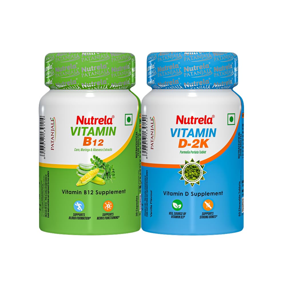 Nutrela Combo Vitamin B12 & D2k