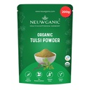 Organic Tulsi Powder - Holy Basil Powder - India Organic and Usda Certified - Ideal for Making Kadha, Tea & Chutney - 200 Gm Pack Of 1