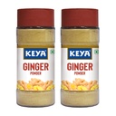 Keya Ginger Powder 40g | All-Natural and Dried |Instant ginger Powder | No Additives, Preservatives | Pack of 2
