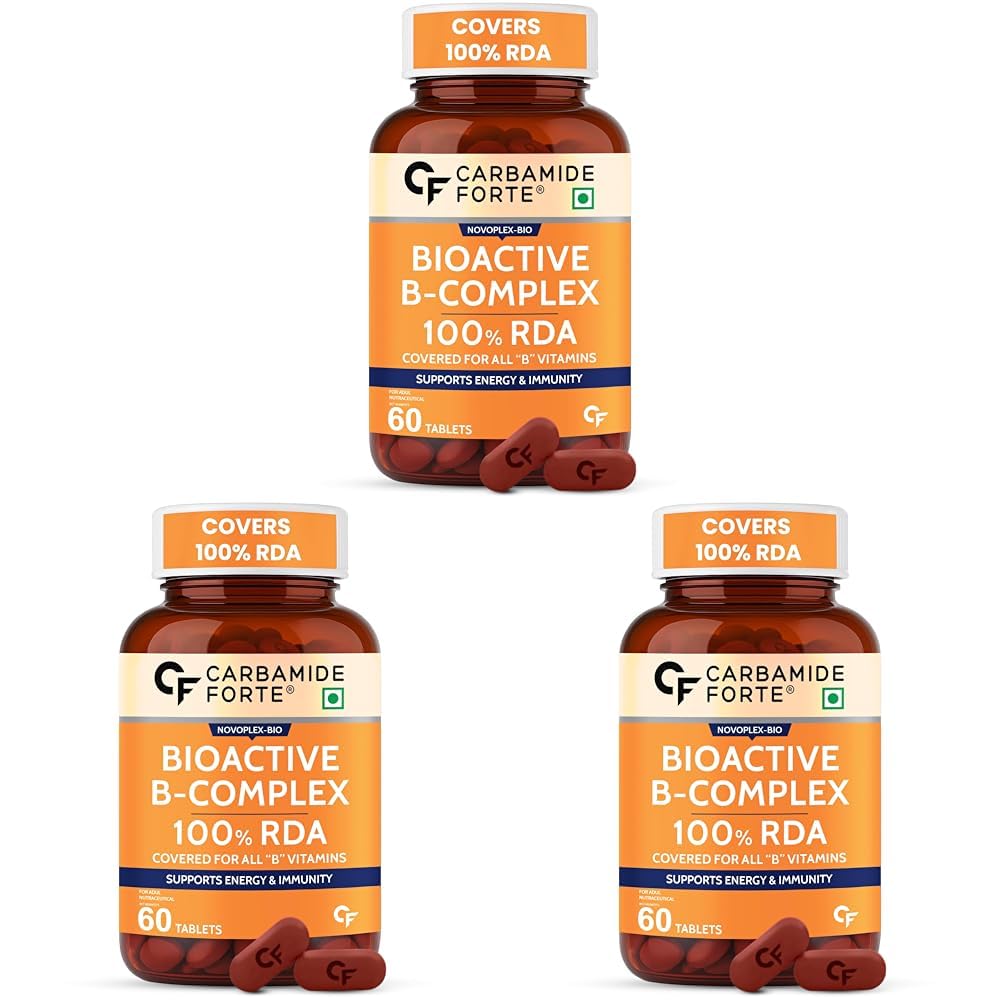 Carbamide Forte Novoplex bio 60 Tablets (Pack of 3)