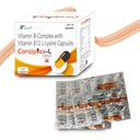 Knoll Healthcare Corsiplex-L Vitamin B-Complex with Vitamin B12 L-Lysine Capsules Vitamin B1, B2m B6m Nicotinamide (30 Caps (Pack of 2))