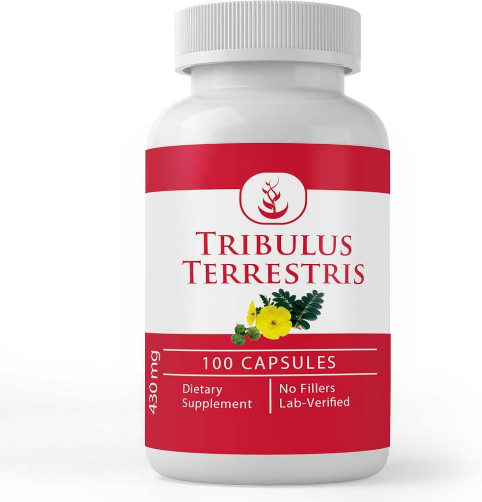 PURE ORIGINAL INGREDIENTS Tribulus Terrestris (100 Capsules) Always Pure, No Additives Or Fillers, Lab Verified