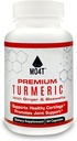 Premium Turmeric, Glucosamine, Ginger, Chondroitin Sulfate, Boswellia Extract, MSM, Bioperine, Quercetin & L-Meth - 60 Capsules