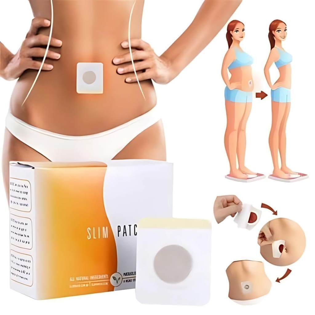 Perfect Detox Slimming Patch Effective Healthy Detox Slimming Belly Pellet Herbal Slimming Tummy Pellets Burning Fat for Women Men (30 Pcs)