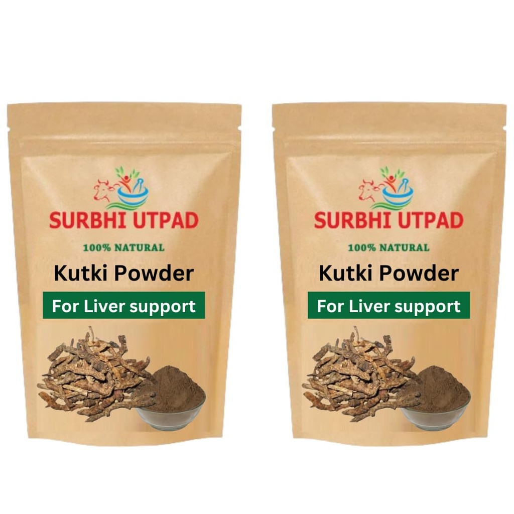 Kutki Powder - 100g - For Liver support, Detox, Blood sugar management | Detoxifying Formula | 50GX2
