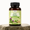 Biotane Liver Detox with Milk Thistle+Dandelion+Ginger, 60 Veg Capsules