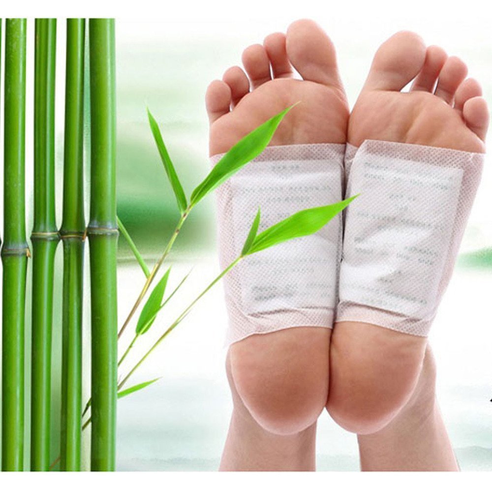 Cleansing Detox Adhesive Foot Patches | Natural Toxins Remover Foot Pads - Pain Free Sheets for Body Stress Relief