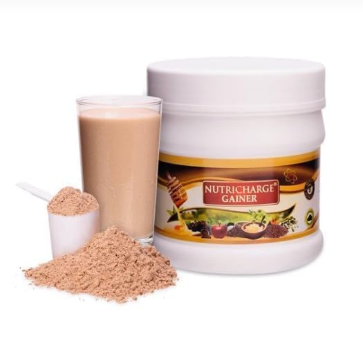 Gainer Nutritional Powder for Daily Calorie and Protein Intake Delicious Shake Mix with Fruit and Seed Ingredients Convenient Supplement Powder 500 gm